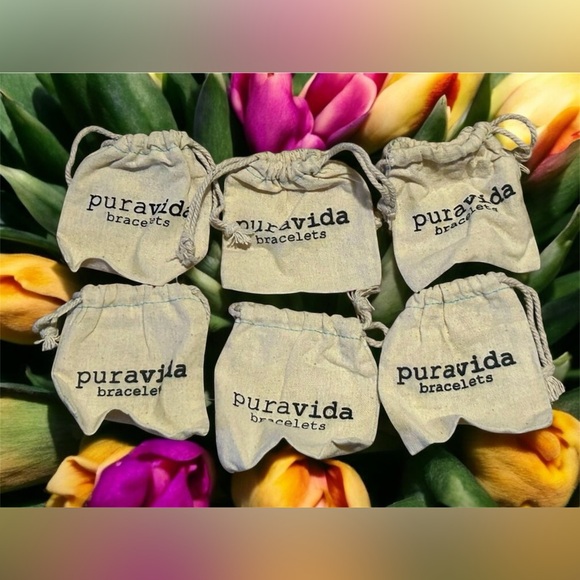 Pura Vida Jewelry - Cloth/Linen Jewelry Dust Bags (6)